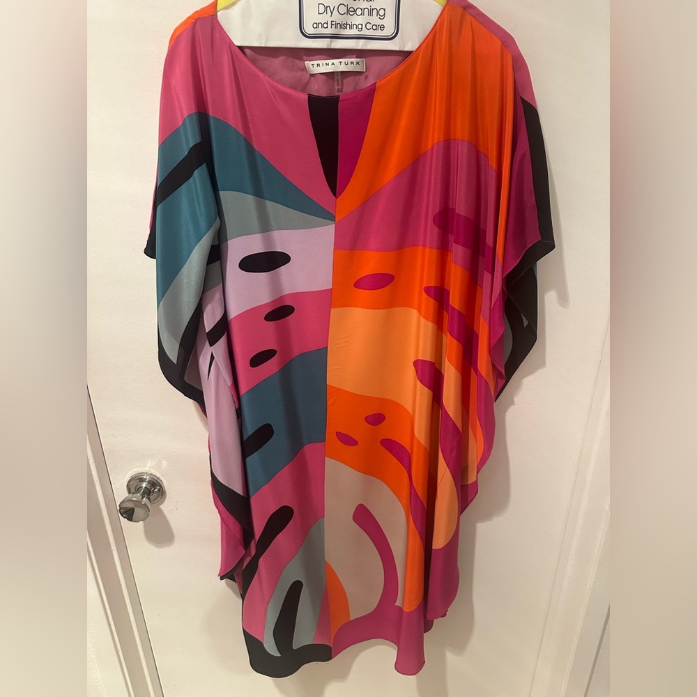 Trina Turk Global Dress - Size Large - Picture 9 of 9